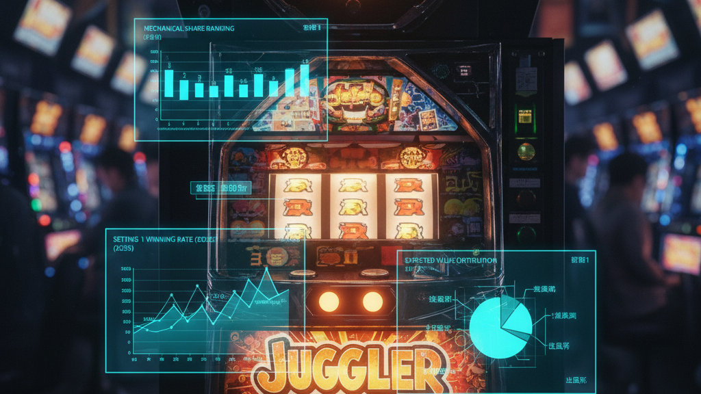 設定１の機械割が高いジャグラーランキング