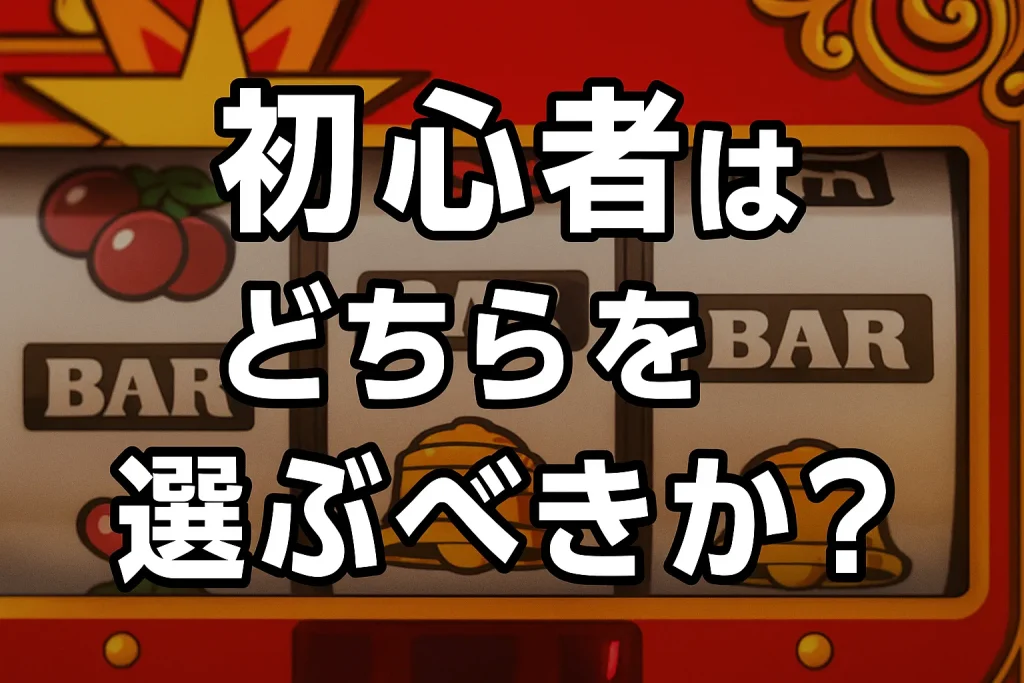 初心者はどちらを選ぶべきか？