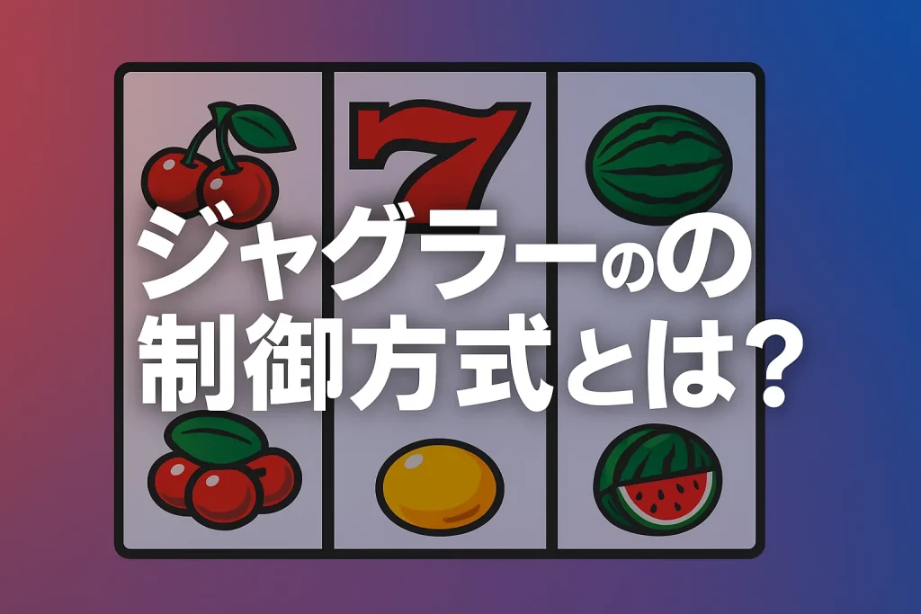 ジャグラーの制御方式とは？