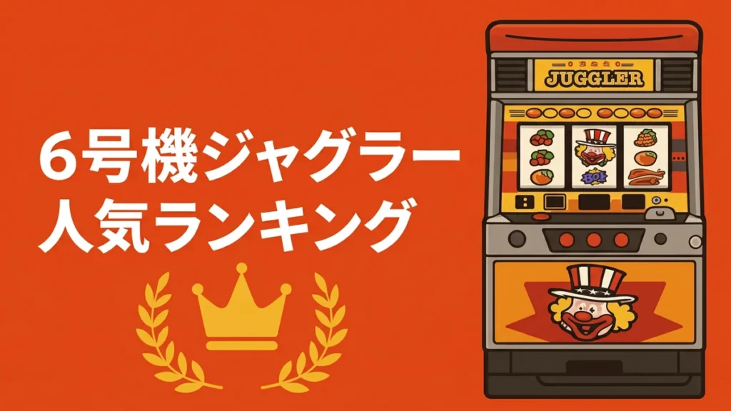 ６号機ジャグラー人気ランキング
